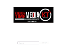 Tablet Screenshot of kingdomtimeent.com
